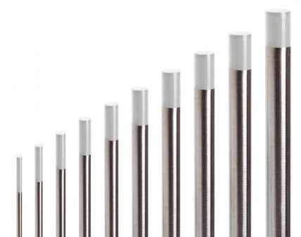 0.8% Zirconiated Tig Tungsten Electrodes with white tips