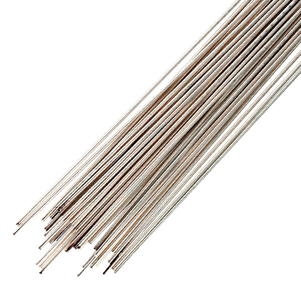 A bundle of 15% Silver Brazing welding rods