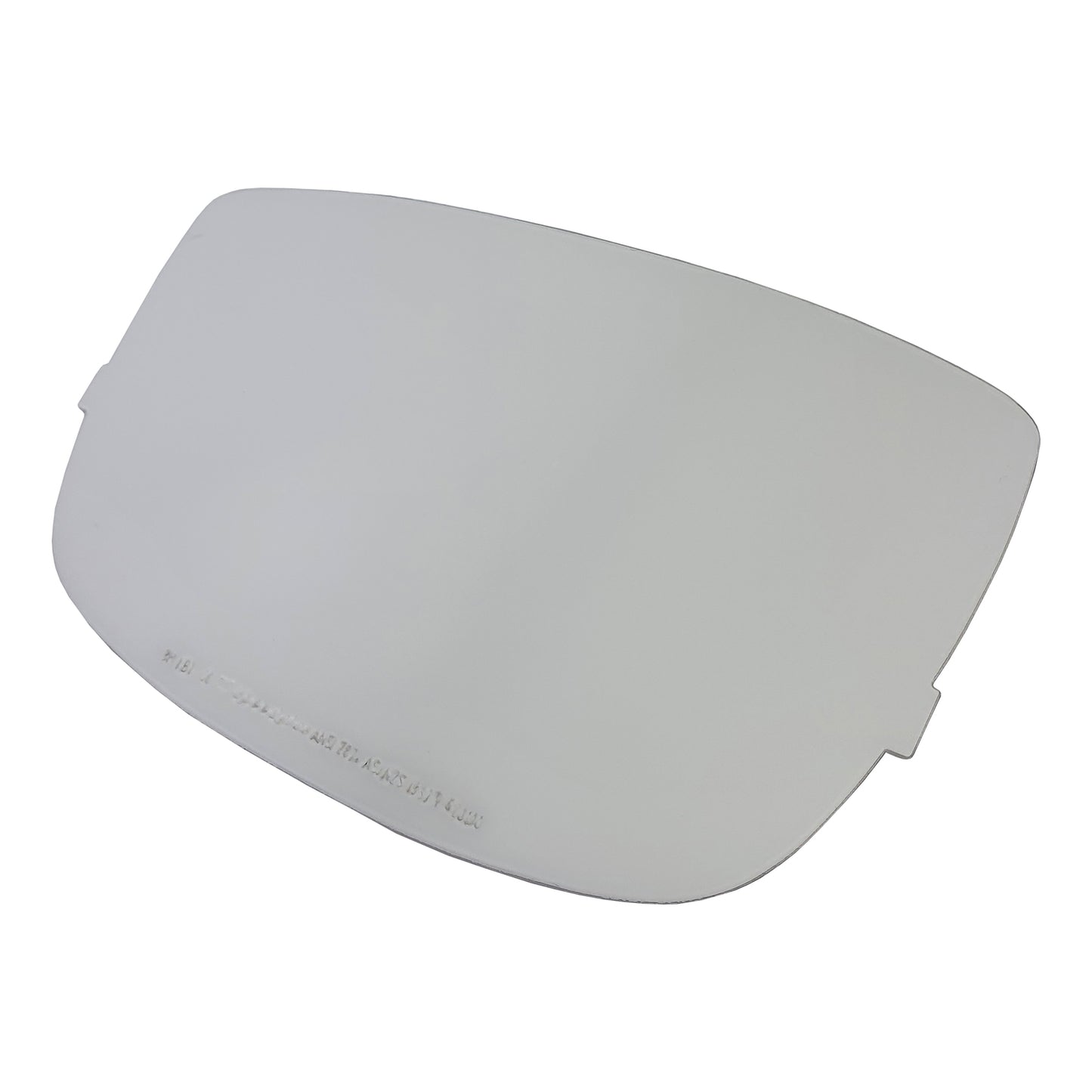3M Speedglas 9002NC High Heat Outside Cover Lens 427071 – Angle View showing lens profile