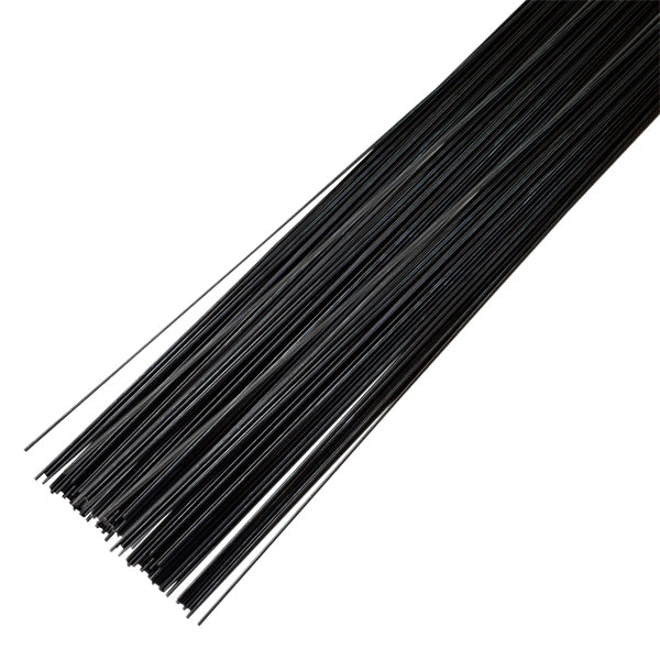 A bundle of RG45 Black Mild Steel TIG Welding Rods