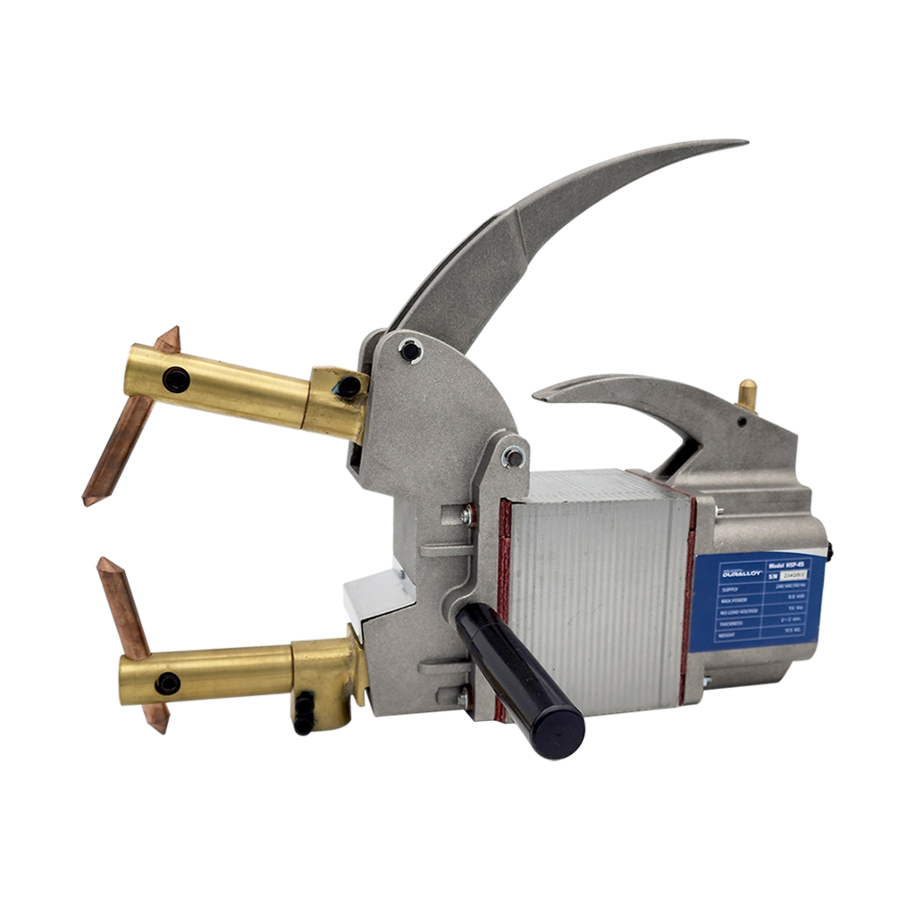 Hand Spot Welder  easy-to-use electronic stepless adjustment , spot welding time adjustment and adjustable electrode pressure.