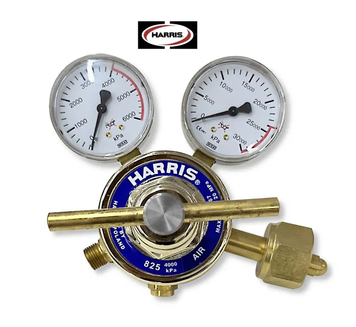Harris 825 Air Cylinder Pressure Regulator 0-4000kPa Side Inlet (T60)
