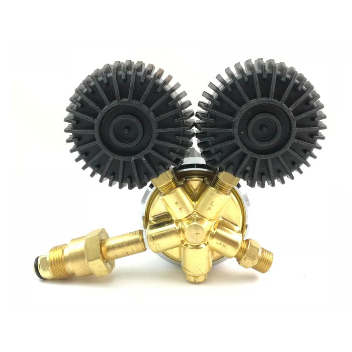 Harris 825 Oxygen Cylinder Regulator 0-1000kPa Side Inlet SS Diaphragm (T10)