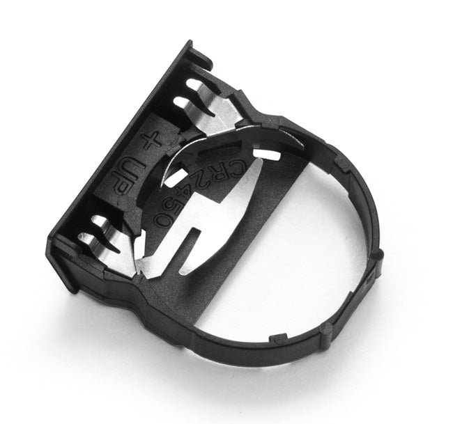 A black Battery Holder For Speedglas G5-01, G5-02 & G5-03VC/TW welding lenses Product Code 601000