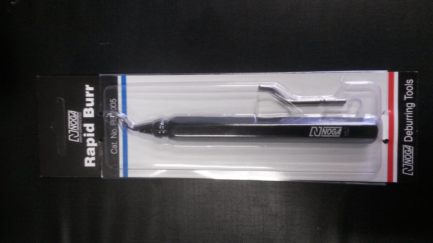 Rapid Burr RB1000 features a durable 12mm hexagonal aluminium handle and a steel housing for long-lasting use. The product comes packed in a card and blister pack, complete with an S20 blade for efficient performance.