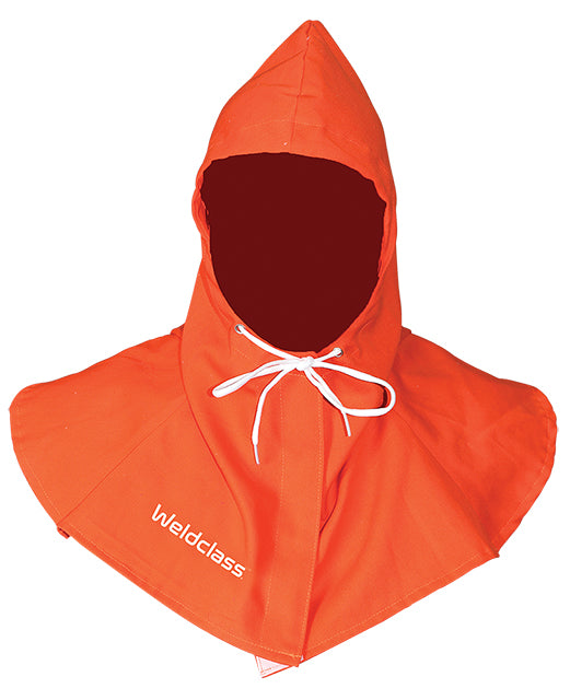 Flame Resistant welding  Hood Weldclass Promax orange wc-03772