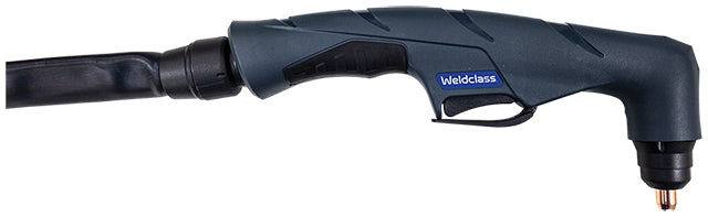 A Weldclass plasma torch with a black body and a 6-meter cable suitable for Weldclass 41PA and 43P machines.