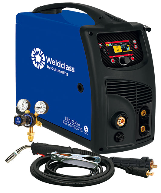 Weldclass Ultra 220MP Dual Pulse MIG Welder (WC220MP) East Coast