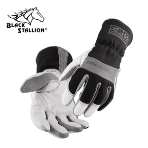 Black Stallion Arc & Electric Welding Gloves – Leather with Kevlar Stitching