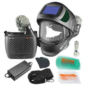 Tecmen Freeflow iExp TM1000 PAPR Welding Helmet – Powered Air Respiratory Protection | East Coast Welding Supplies