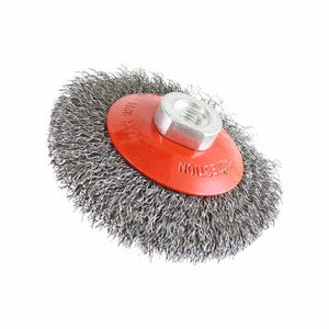 Mild Steel Crimped Bevel Brush – Angle Grinder Wire Brush | East Coast Welding Supplies