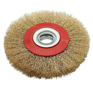 Pedestal Crimped Wheel Brush – For Bench & Pedestal Grinders | East Coast Welding Supplies