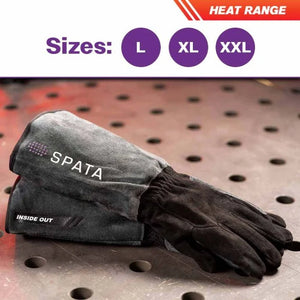 Spata Inside Out Premium Stick & Arc Welding Gloves – Heavy-Duty Leather Protection