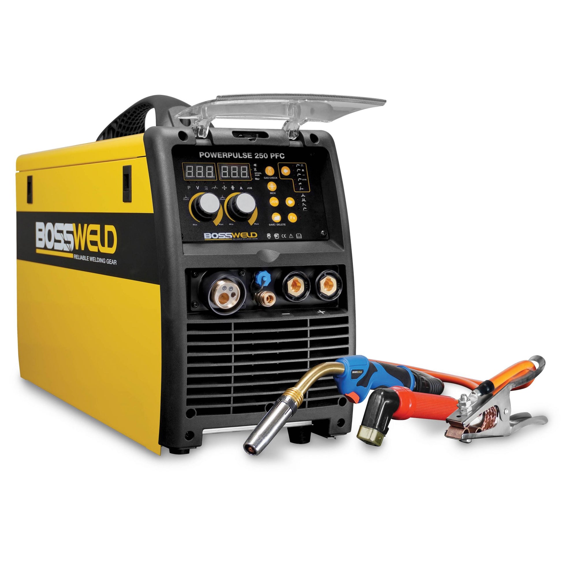 Bossweld POWERPULSE 250PFC Double Pulse MIG Welder