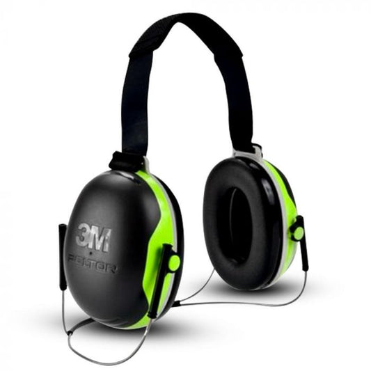 3M Peltor X4 X-Series Earmuffs High Visibility Extreme Series Neckband, Class 5 Part Number: MX4B