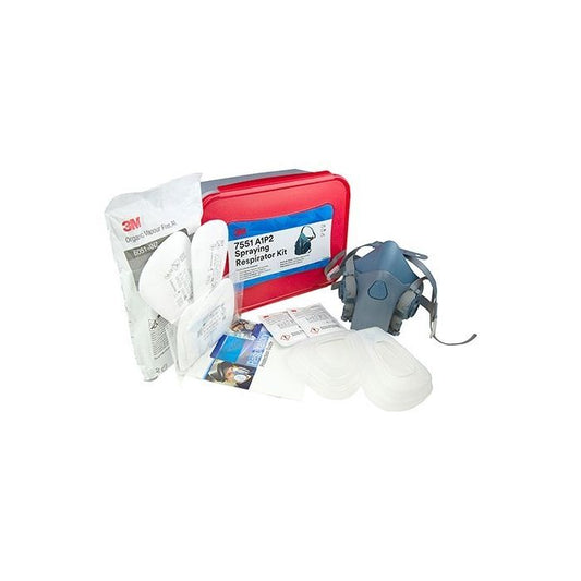 3M Spraying Reusable Respirator Kit 7500 Series A1P2 Size Small Part Number: M7551S