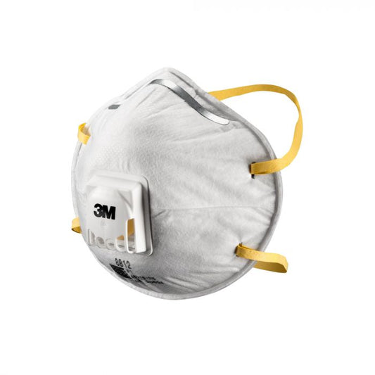 3M 8812 Cupped Particulate Respirator with valve P1 Part Number: M8812