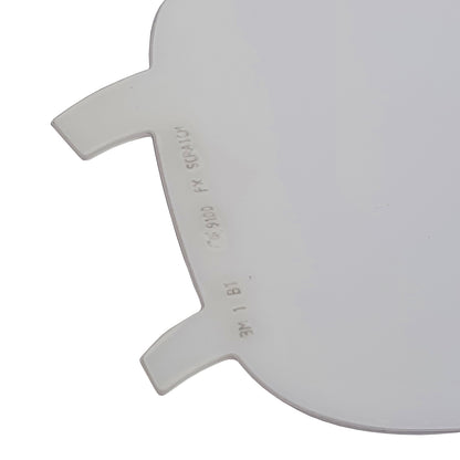 3M Speedglas 9100 FX Clear Grinding Visor Lens – Left Side Edge Detail
