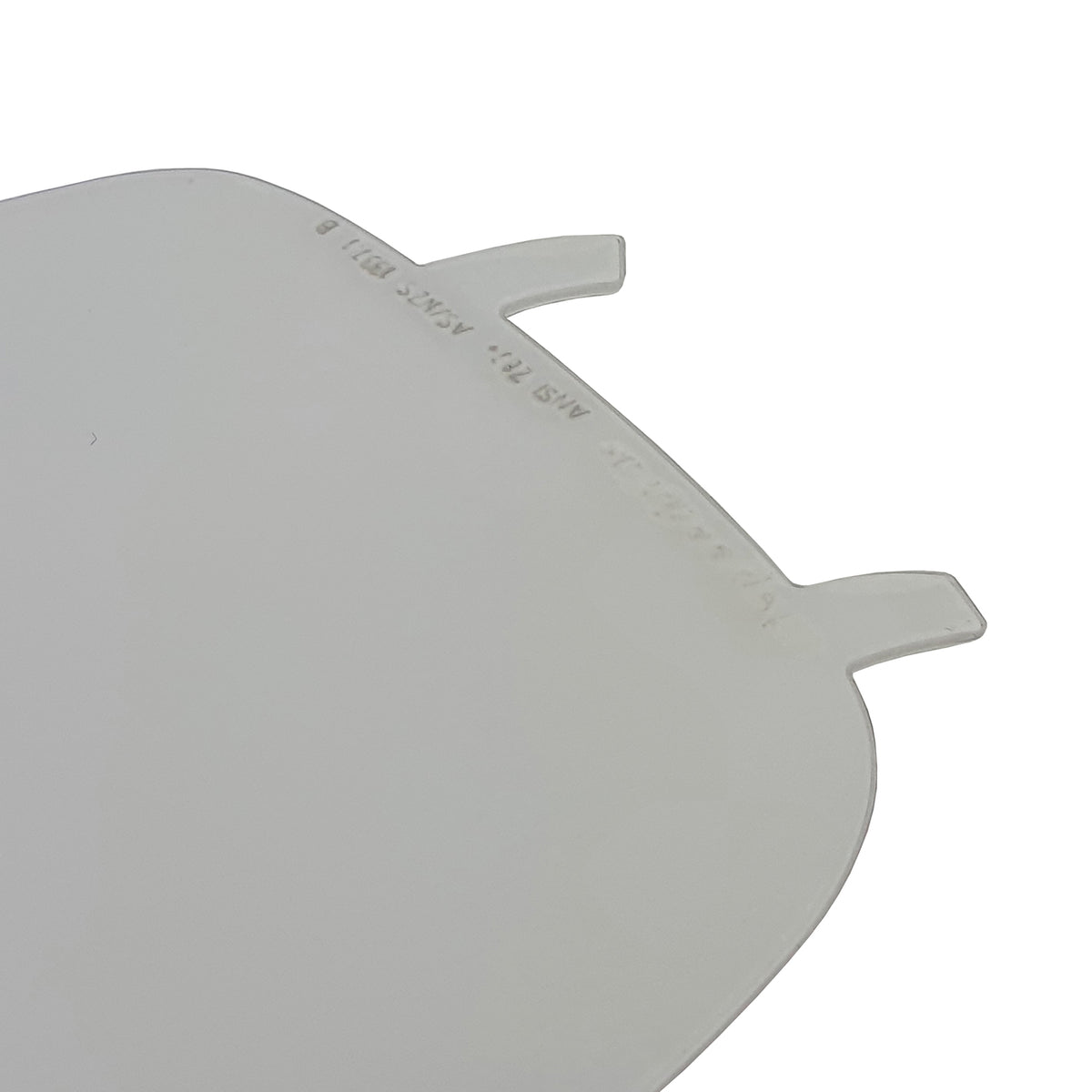 3M Speedglas 9100 FX Clear Grinding Visor Lens – Right Side Edge Detail 