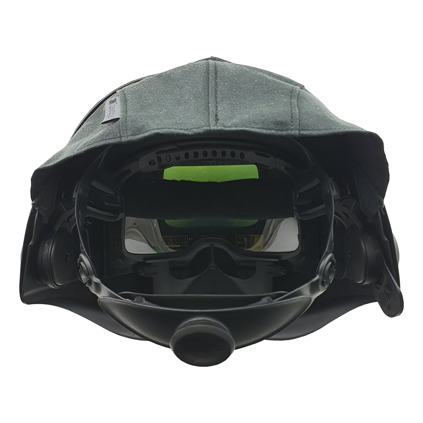 3M Speedglas 9100 FX Head Cover – In Use Back View Coverage