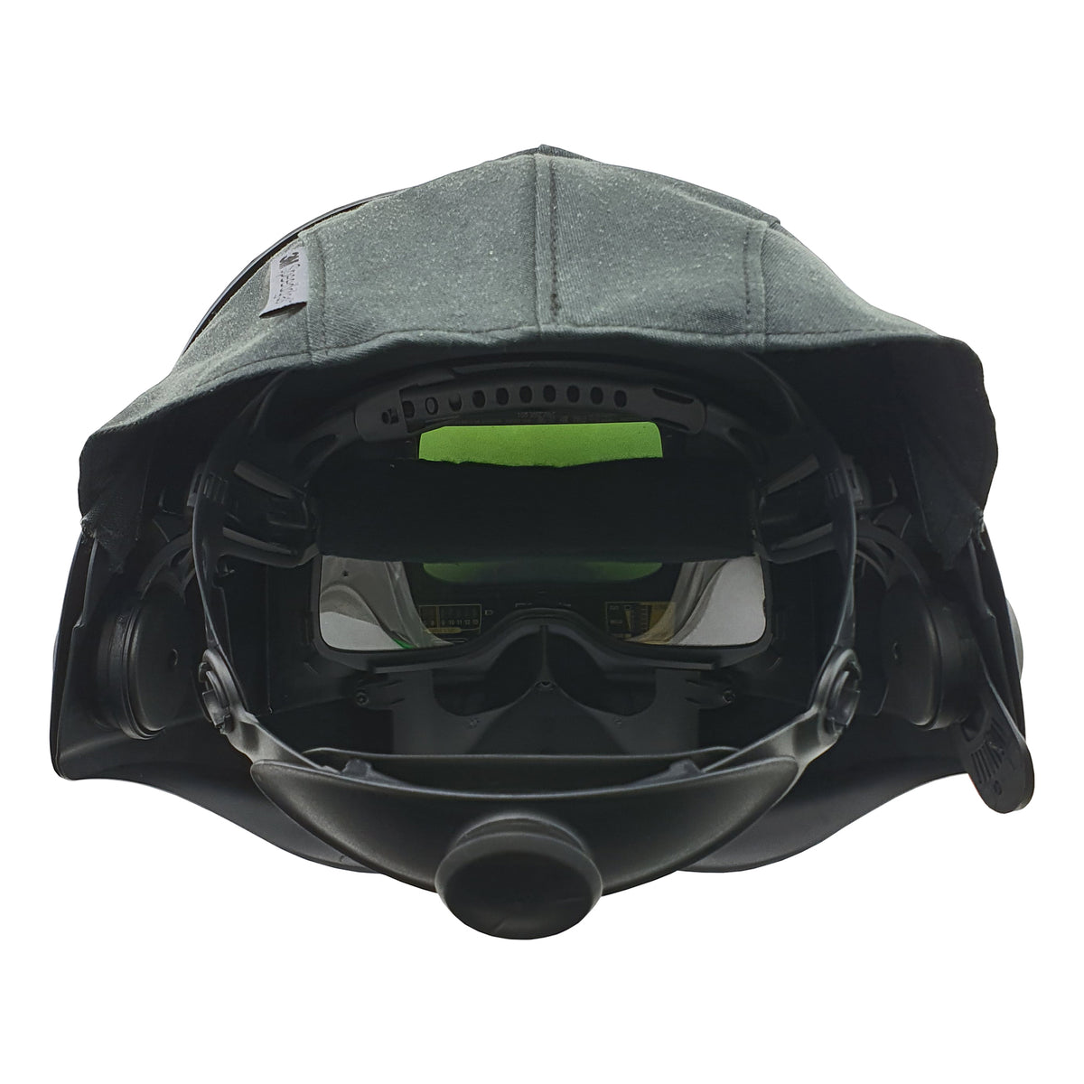 3M Speedglas 9100 FX Head Cover – In Use Back View Coverage