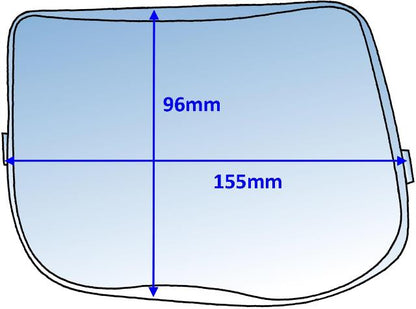 3M Speedglas 527070 High Heat Outside Cover Lens – 155x96mm Dimensions

