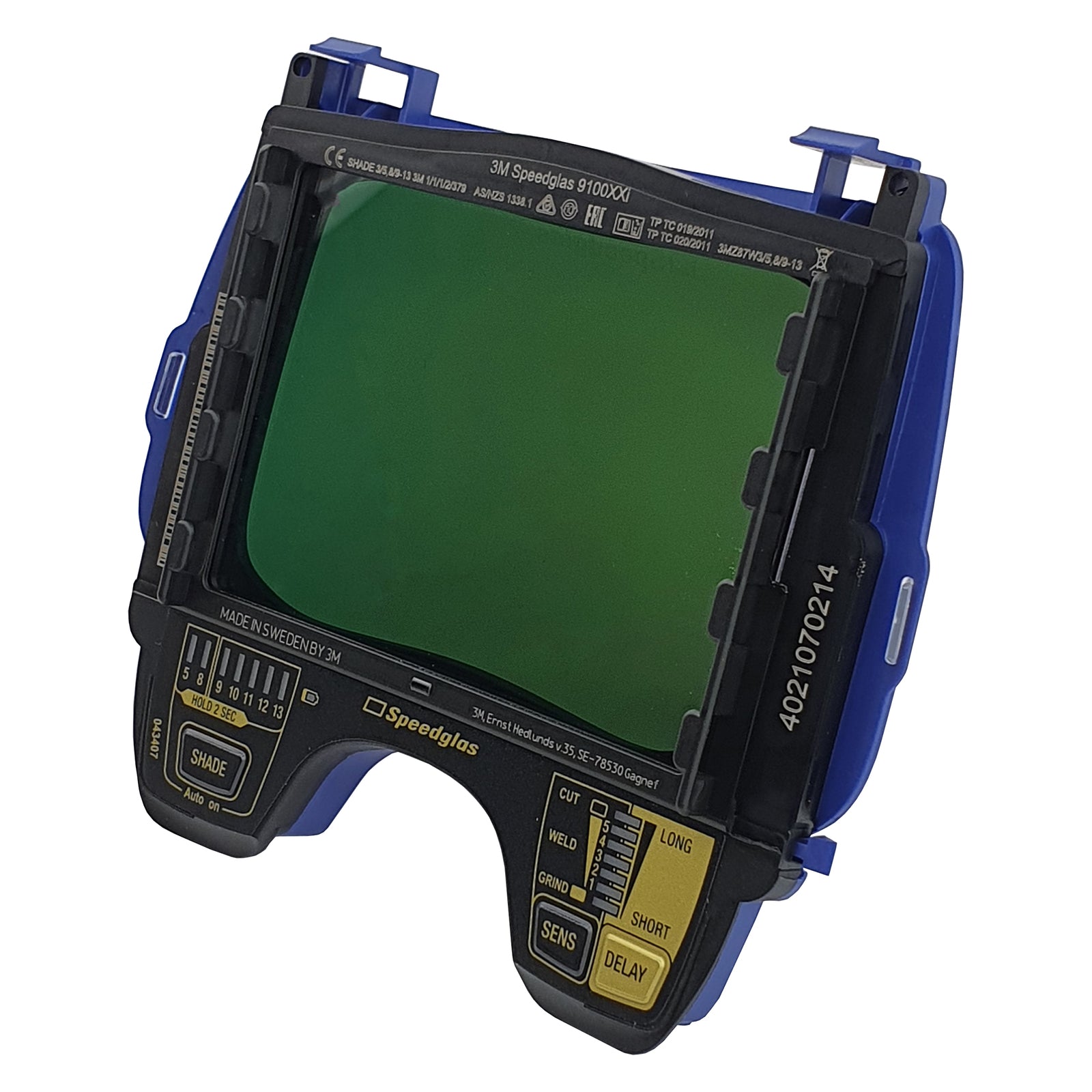 3M Speedglas 9100XXi Auto-Darkening Filter – Side Profile View