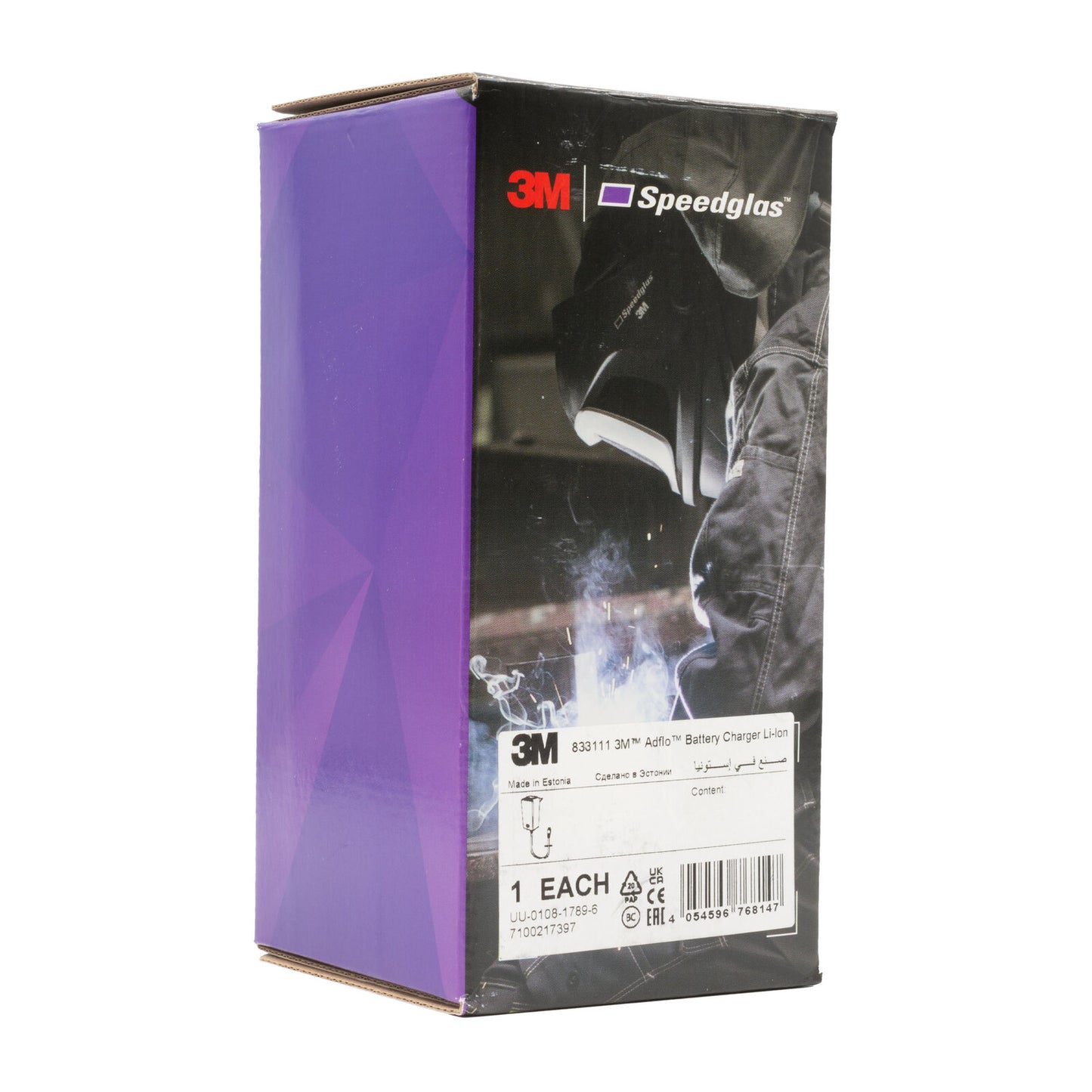 3M Speedglas Adflo Li-Ion Battery Charger S833111 – Product in Box