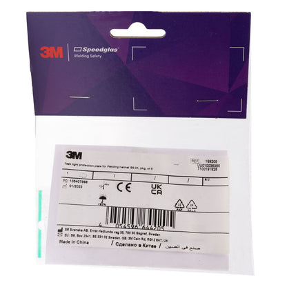 3M Speedglas 169205 Task Light Outer Protection Plates – Pack of 5 Contents
