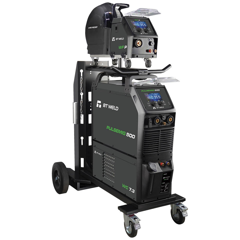 BT Weld PULSEMIG 500 Water Cooled SWF 415V Welding Machine on a white background 