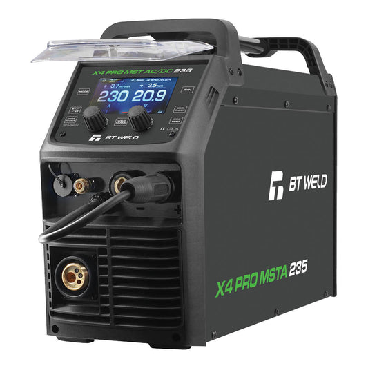 BTWeldx4ProMSTA235 Welding Machine_angle_view on a white background