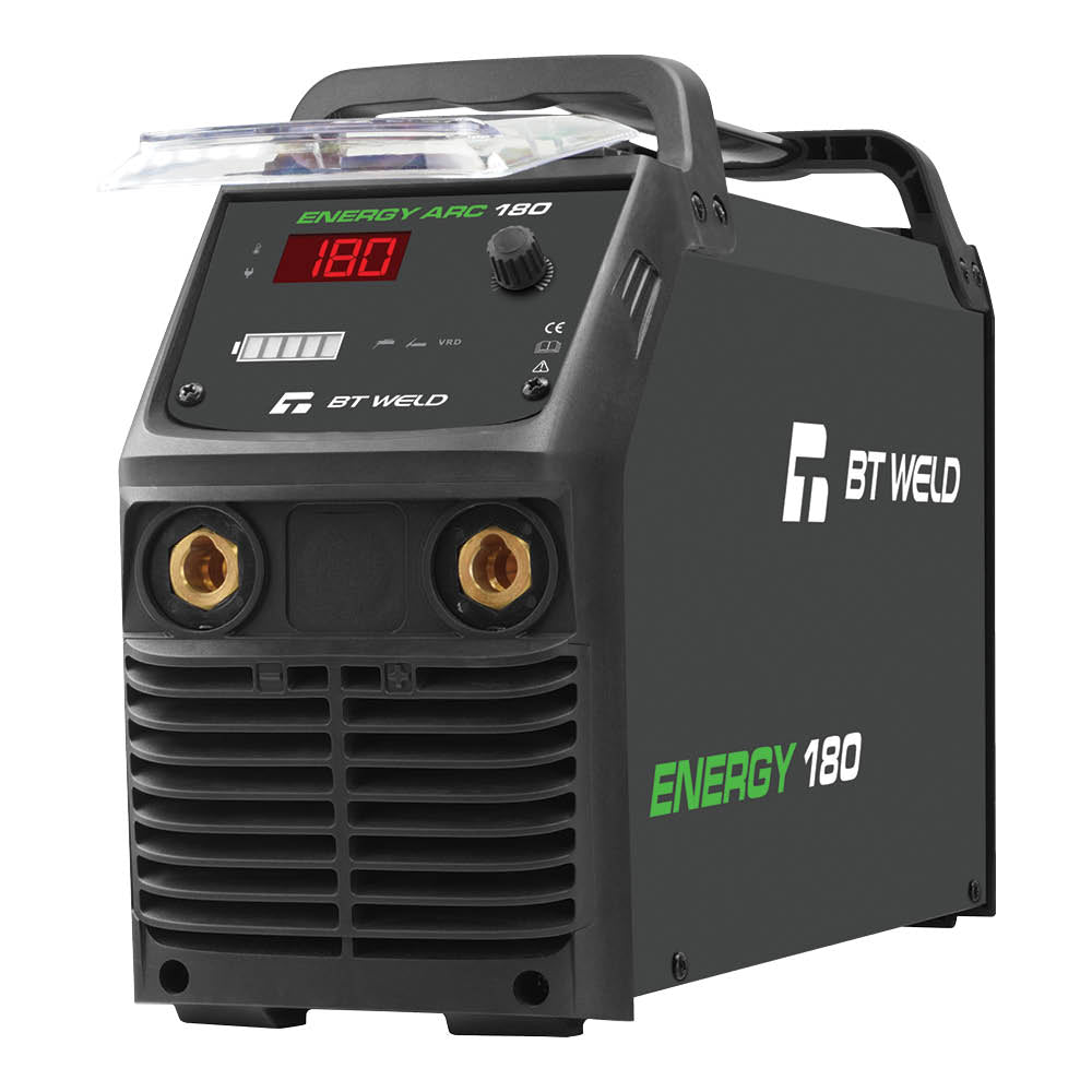 BT Weld Energy Arc 180 ARC welding machine Angle View on a white background