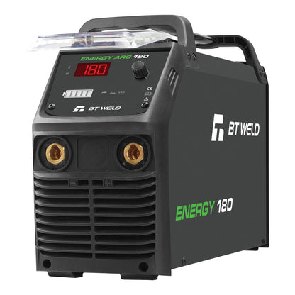 BT Weld Energy Arc 180 ARC welding machine Angle View on a white background