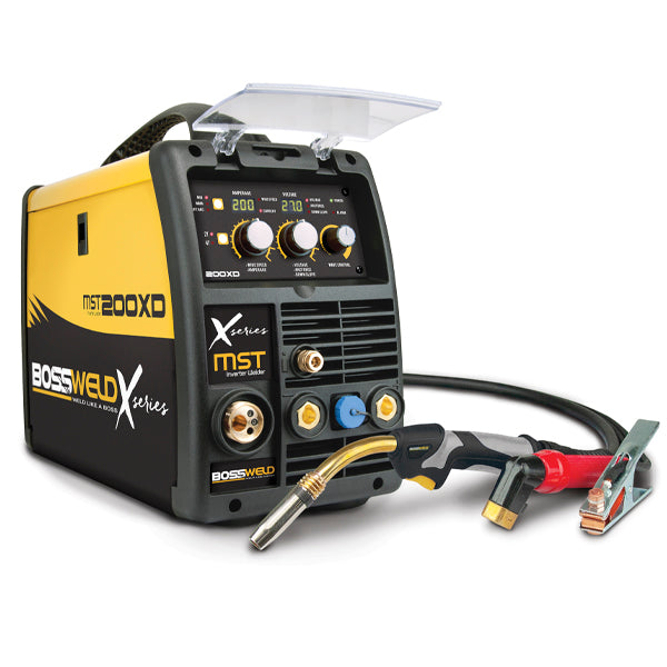 Bossweld X-Series MST 200XD MIG/STICK/TIG Inverter Welder