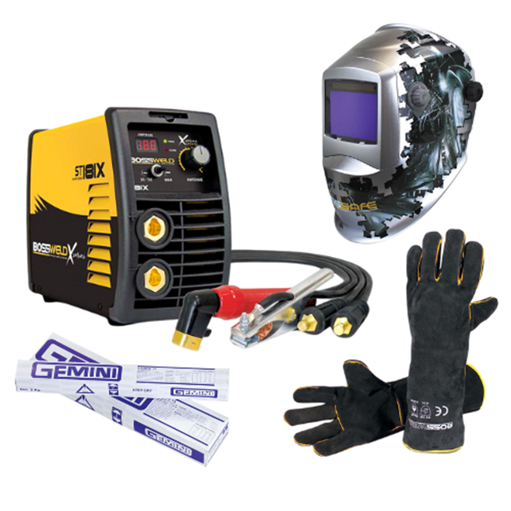 Bossweld X-Series ST 181X MMA and DC Lift TIG welder BUNDLE LIMITED TIME ONLY