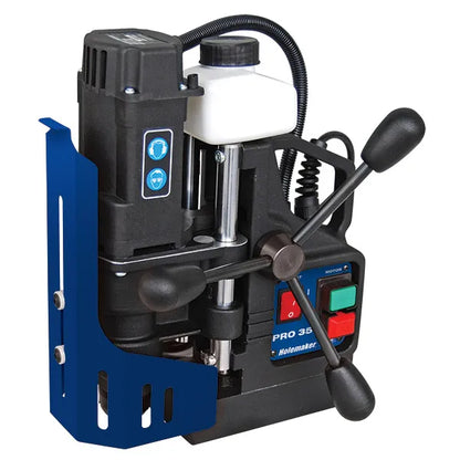 HOLEMAKER PRO35 AUTOMATIC FEED MAGNETIC BASE DRILL, 240V, CAP: 35MM DIA X 52MM
