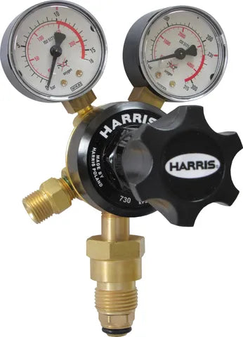 Harris 730 Argon Cylinder Regulator 0-30LPM Vertical Inlet