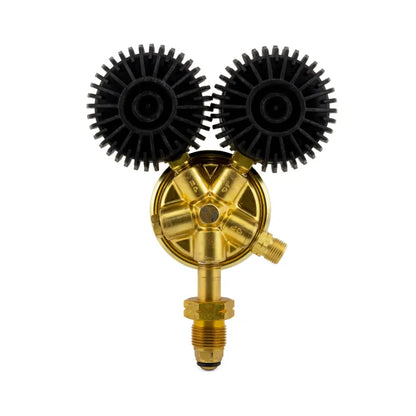 Harris 825 hydrogen regulator 0-1000kpa rear view 
