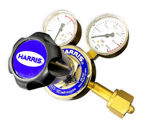 Harris 825 Nitrogen Cylinder Regulator 0-1000kPa Side Inlet