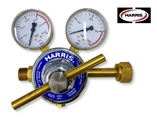 Harris H25 High Flow  CO2 Reg 0–4000 kPa Side Inlet 