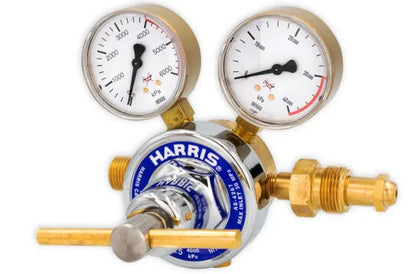 Harris Nitrogen High Flow regulator Side Inlet (T51 Extra High Pressure – Includes T50 Nut & Stem)0-4000kpa H2540B-NIT 