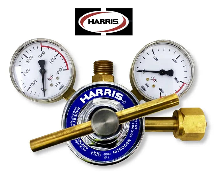 Harris Nitrogen regulator  Dual Inlet High Flow H25Z052-4 