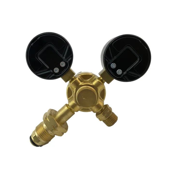 Harris 601 LPG regulator rear view 