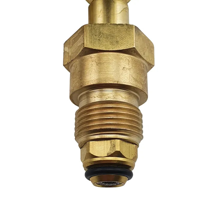 Harris 730 Oxygen Cylinder Regulator 0-1000kPa Vertical Inlet (T10)