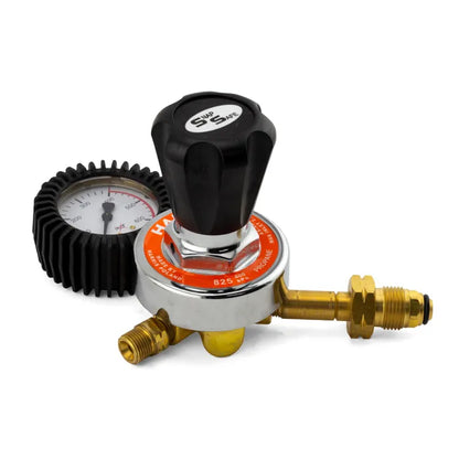 Harris 825 LPG Regulator 0-400kPa Side Inlet (Snap Safe)
