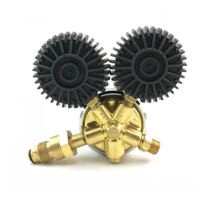Harris 825 Argon Anti-Surge Flow Control Cylinder Regulator 0–30 LPM (Side Inlet, Knob Adjustment)