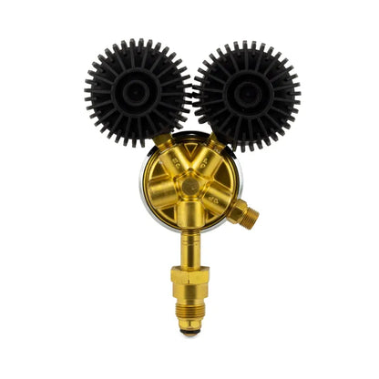 Harris 825 Oxygen Cylinder Regulator 0-1000kPa Vertical Inlet T10 (Snap Safe)