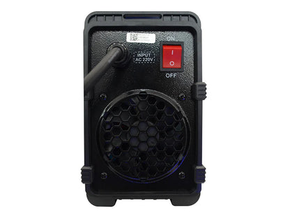 Riland MMA 200E Welding Machine Back View 