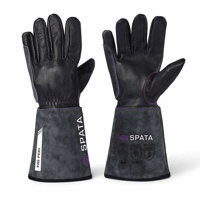 Spata Tig Feel Welding Gloves on white background 