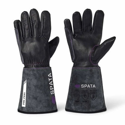 Spata Tig Feel Welding Gloves on white background 